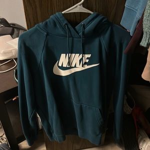 Blue Nike sweatshirt